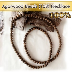 Agarwood Beads (108) Necklace [10mm] 1unit